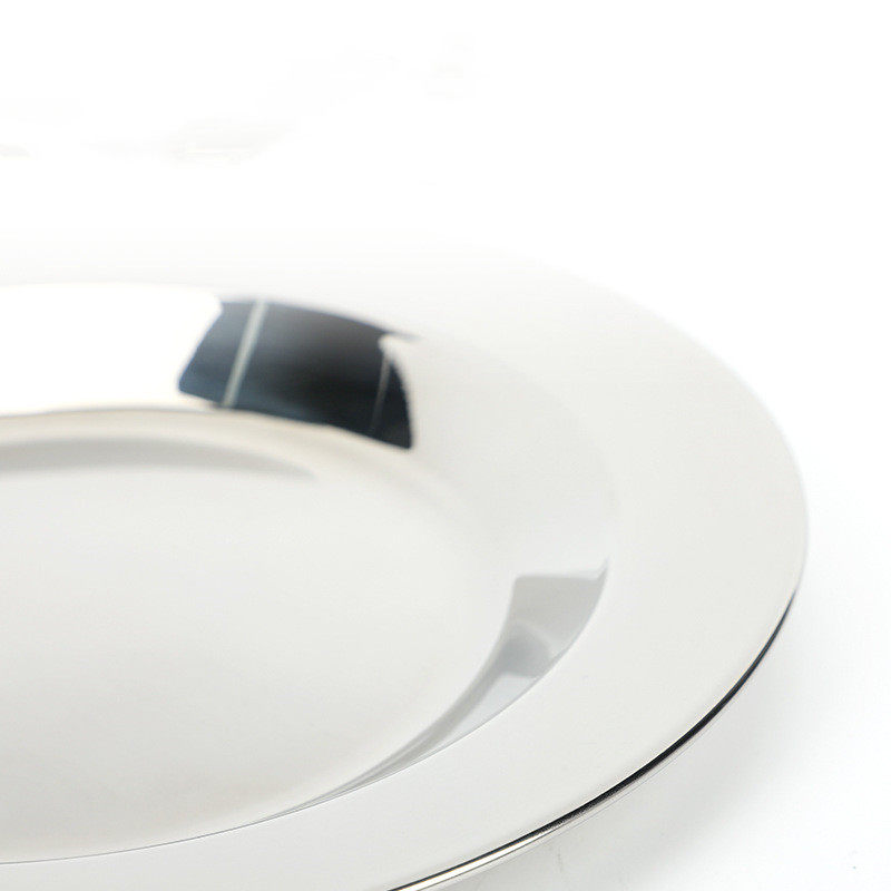 Outdoor stainless steel plate bowls