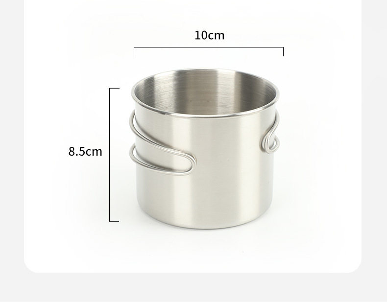 Portable camping coffee cup