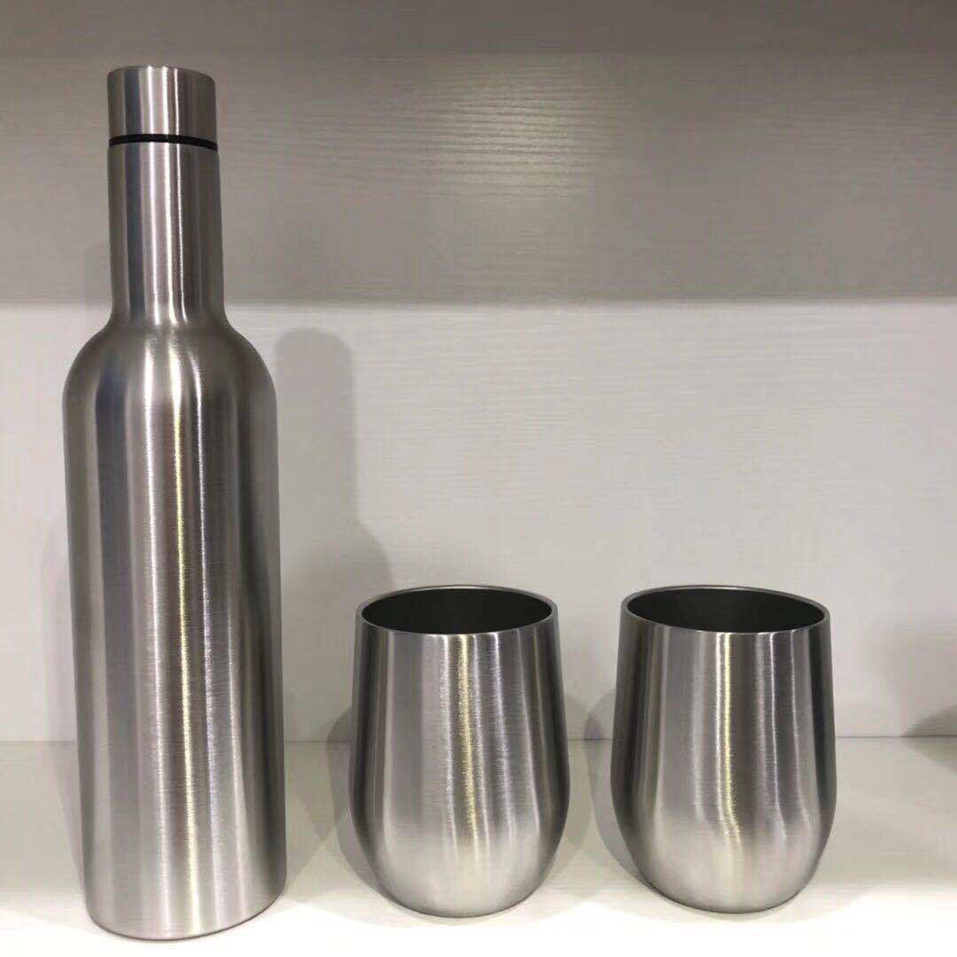 Stainless steel double-layer insulated red wine cup|16oz