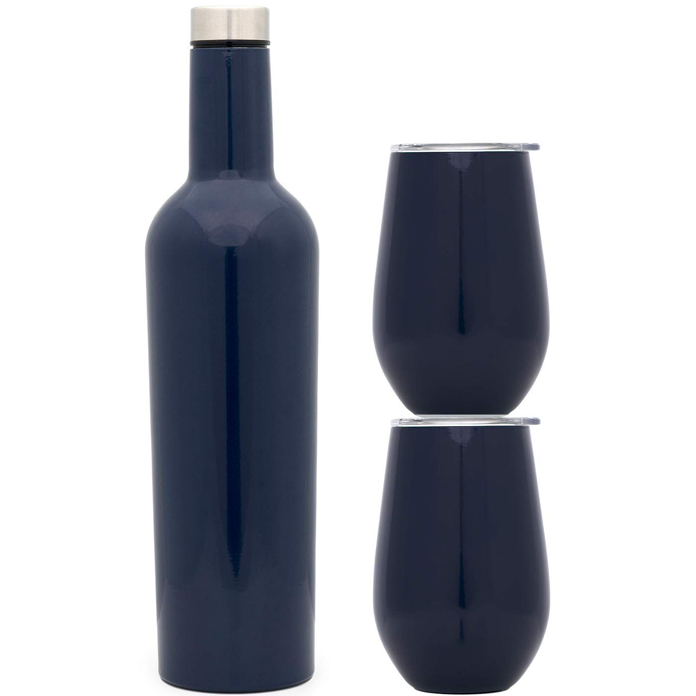 Stainless steel double-layer insulated red wine cup|16oz