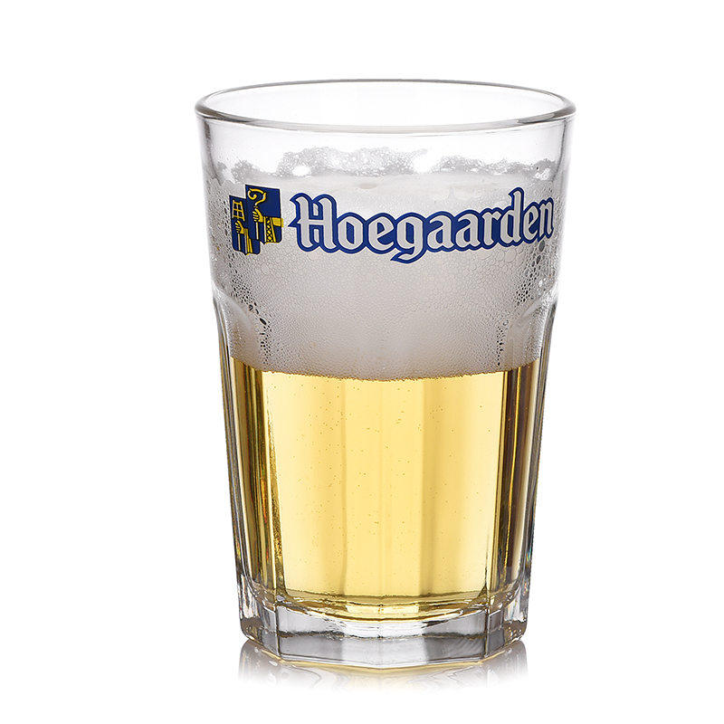 Thickened glass hexagonal mug beer mug|500ml