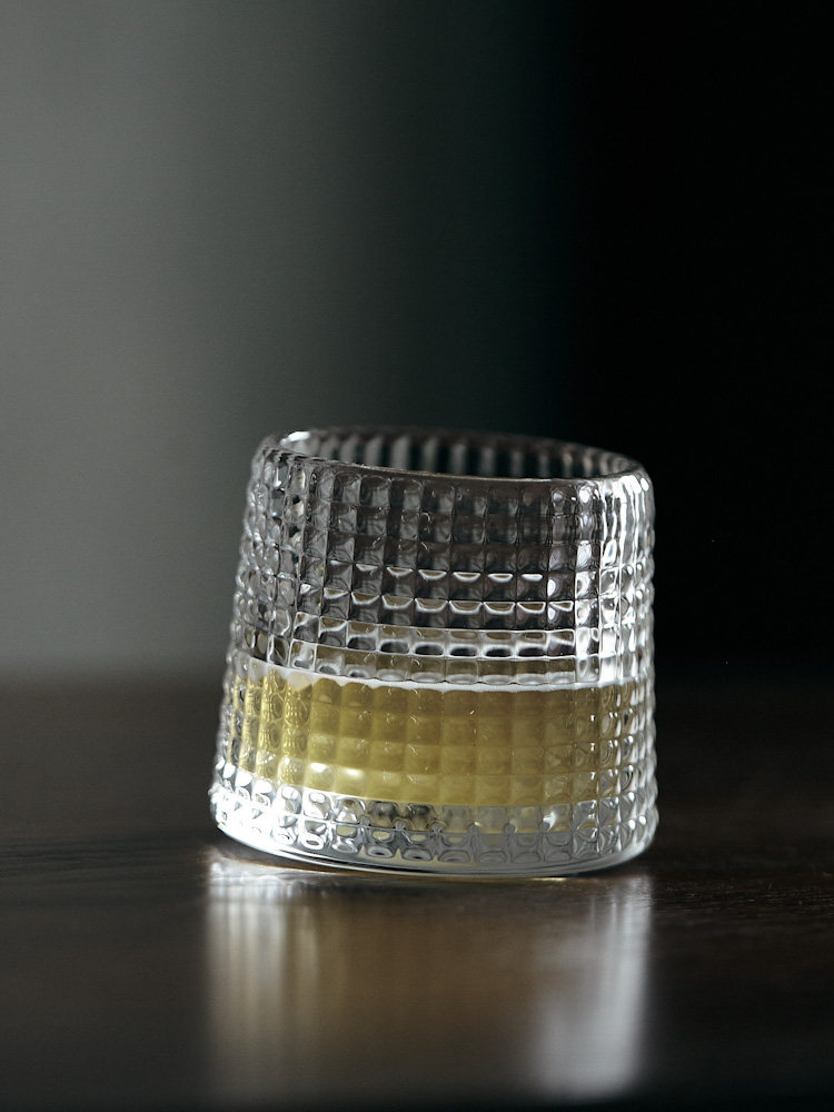 Vertical striped glass, foreign wine cup, beer cup|100ml