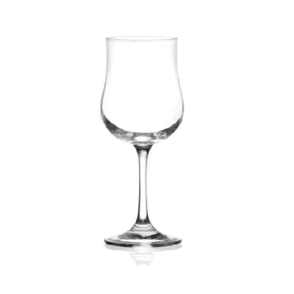 lead free crystal tulip shaped champagne glass whisky tulip glass wedding red wine glasses long stand wine glasses|500ml