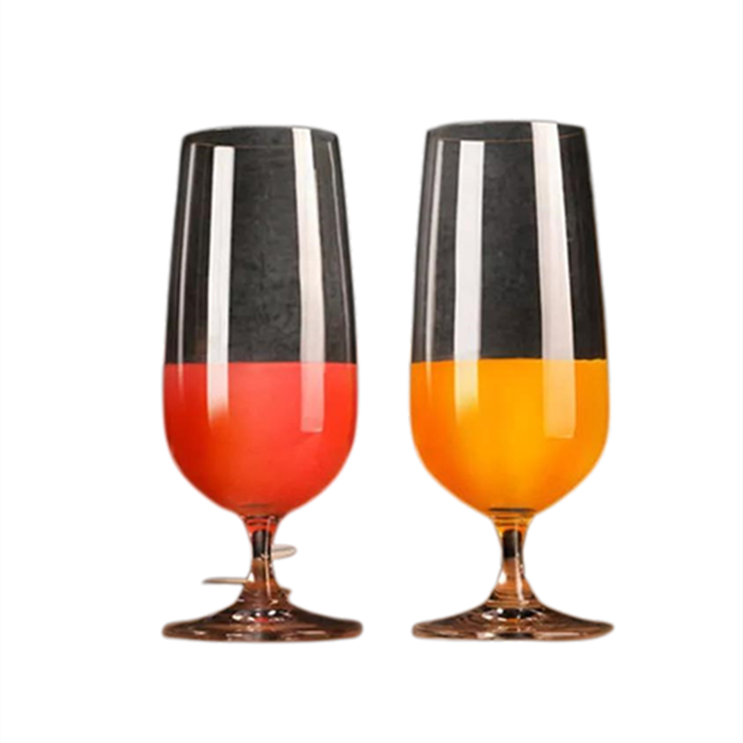 juicing cups glass custom logo high quality lead free red wine glass|420ml