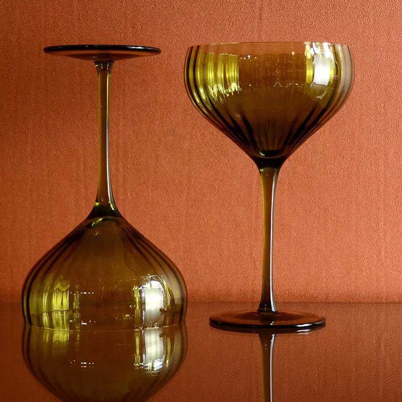 Crystal martini straw cocktail cup|270ml