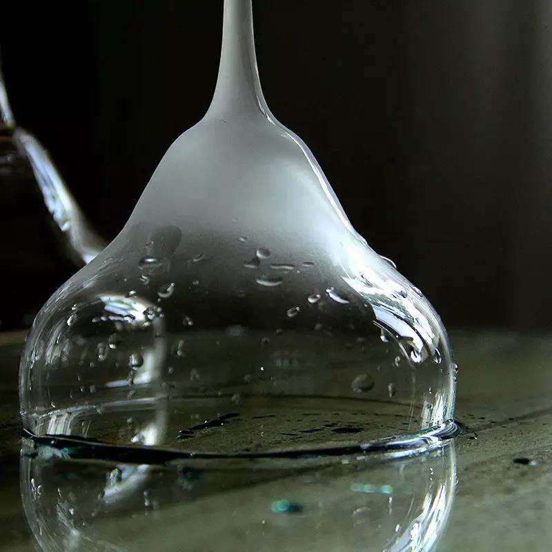 Modern unique, novel and creative straw bulk crystal cocktail cup|300ml