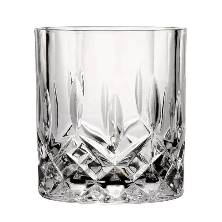 Transparent carved whisky cup drinking cup|315ml