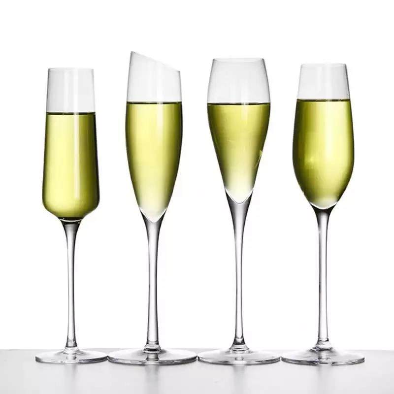 Acrylic glass durable transparent plastic acrylic champagne flute|220ml