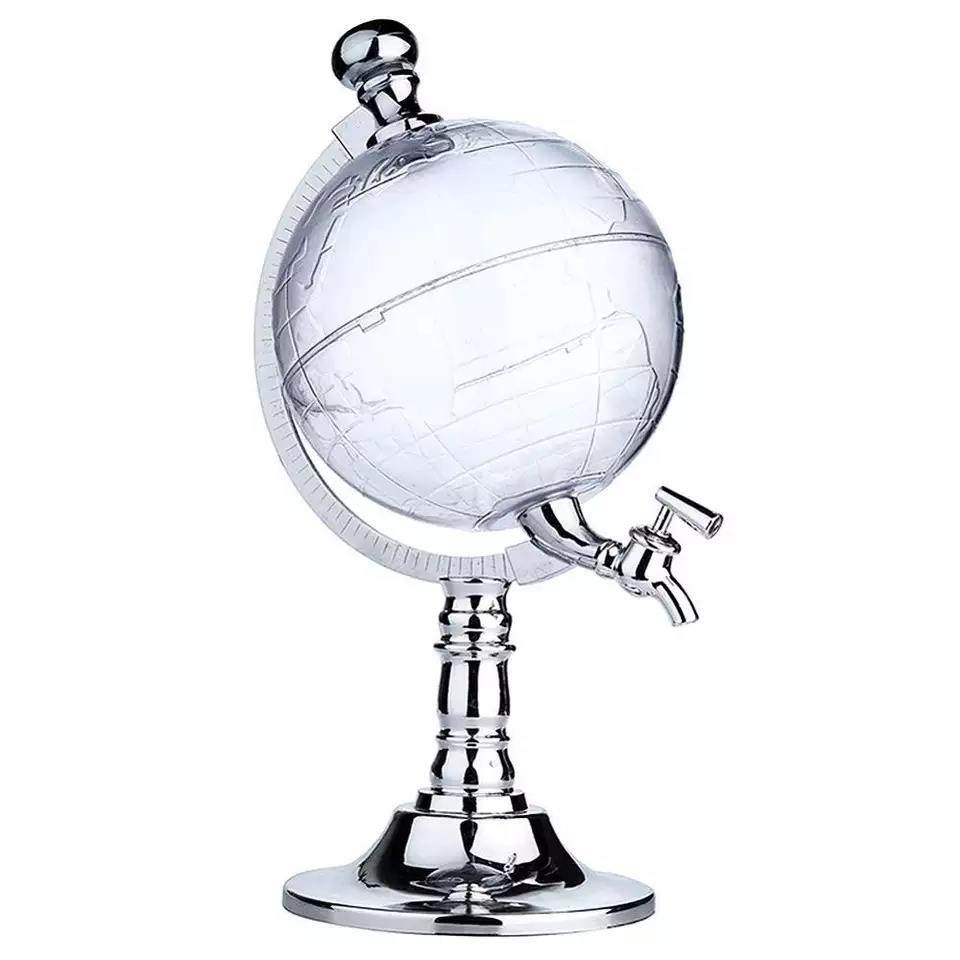 3.5L Spherical Tabletop Beer Tower Beverage Dispenser With Built-in Ice Bucket for ktv or bar--Grace。