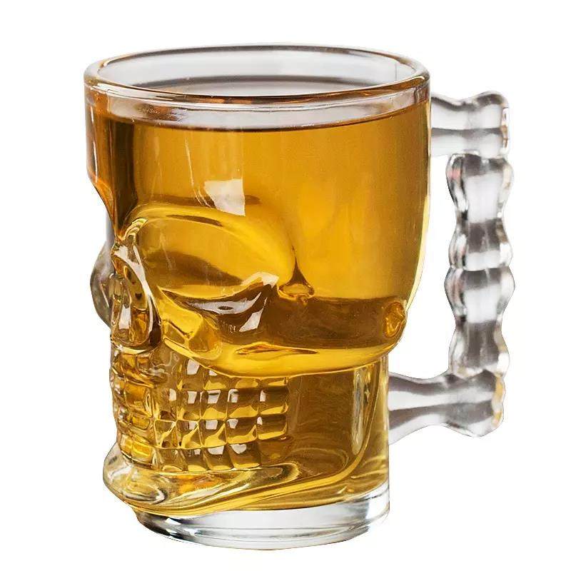 Bar Glasses Beer Mug Wholesale Beer Glass Cup Clear Transparent High White Glass,|500ml