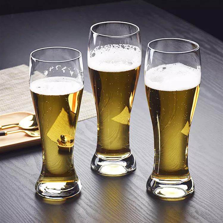 Handmade crafts custom lead-free crystal glass german beer mug beer glass in home big capacity |750ml
