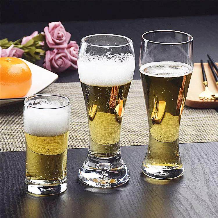 Handmade crafts custom lead-free crystal glass german beer mug beer glass in home big capacity |750ml
