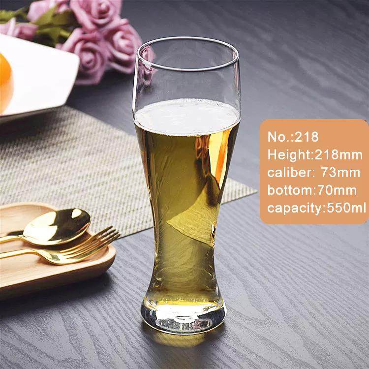 Handmade crafts custom lead-free crystal glass german beer mug beer glass in home big capacity |750ml