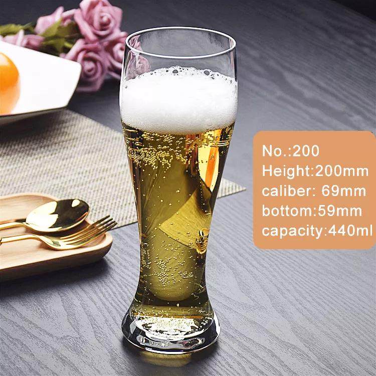 Handmade crafts custom lead-free crystal glass german beer mug beer glass in home big capacity |750ml