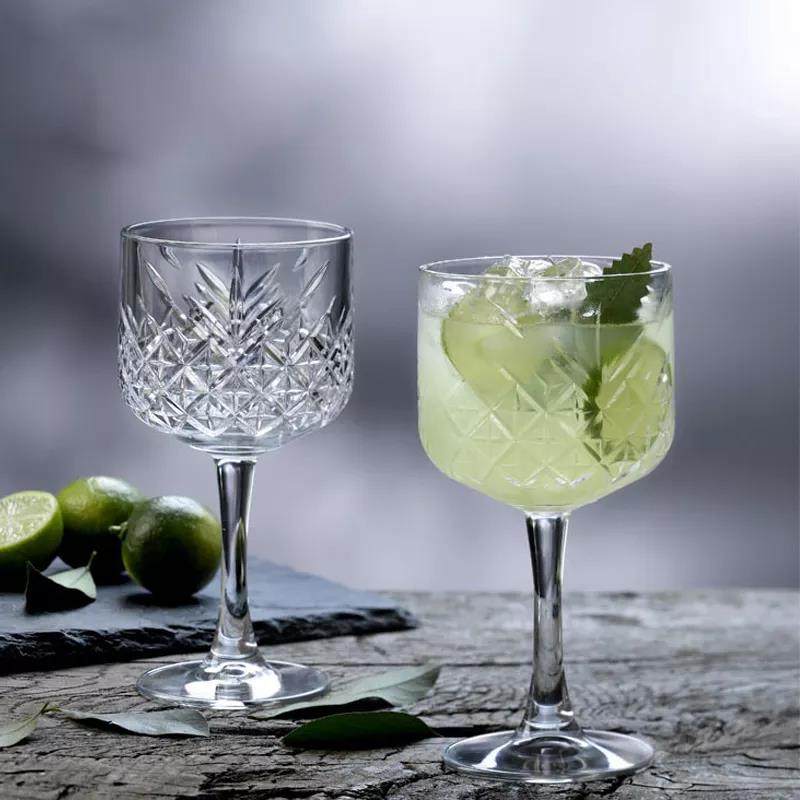 Factory direct  Creative Crystal party luxury tall Glass Goblet Cup Martini Goblet ice cream dessert Cocktail Glass for bar|17oz