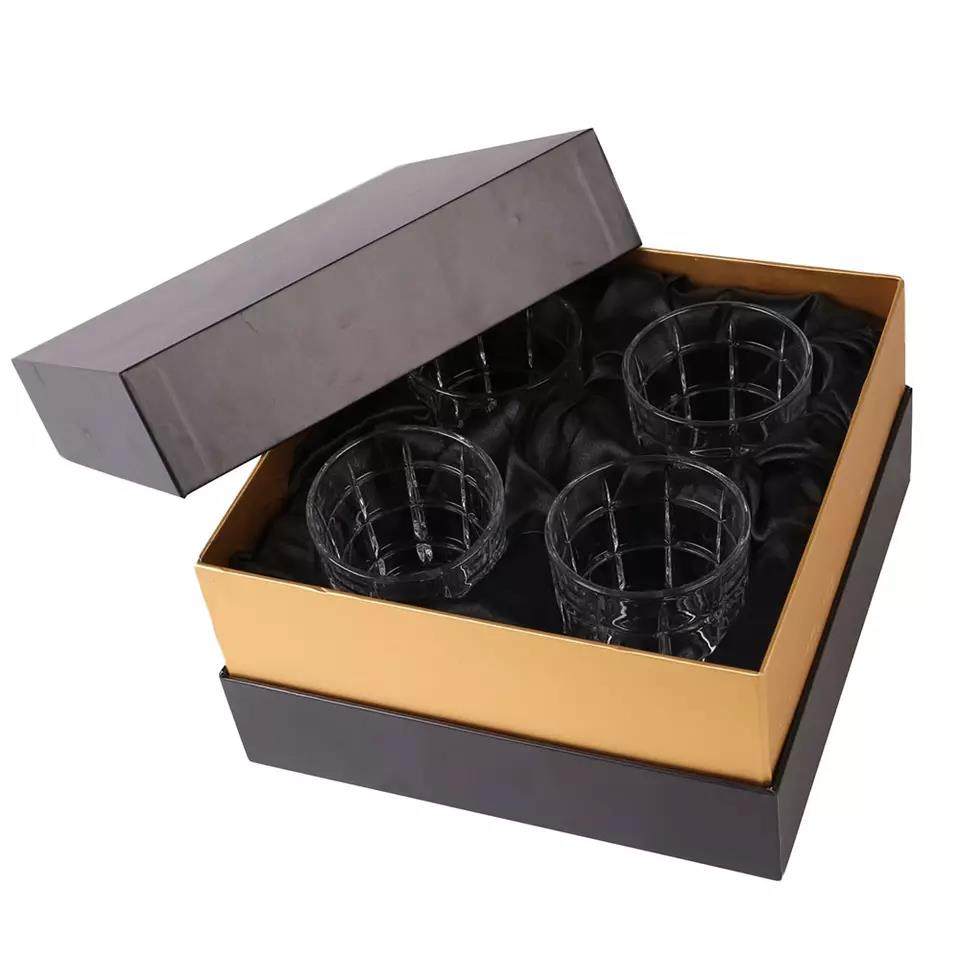 Lead-free Hammer pattern whiskey glasses|320ml