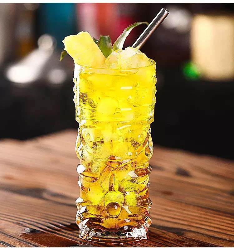Cocktail Ultimate Tiki Glass tropical drinks Island-themed party home barware glasses|420ml