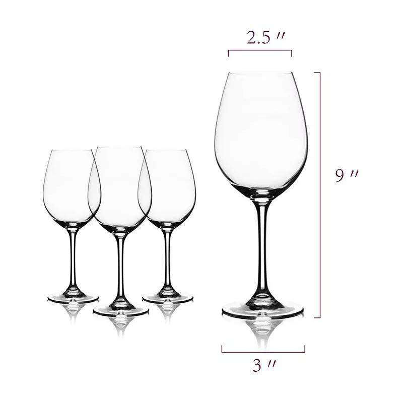 Wholesale Luxury Custom Classic Vintage Crystal Red Wine Glass Goblet Cup Stemmed Champagne Glasses|300ml