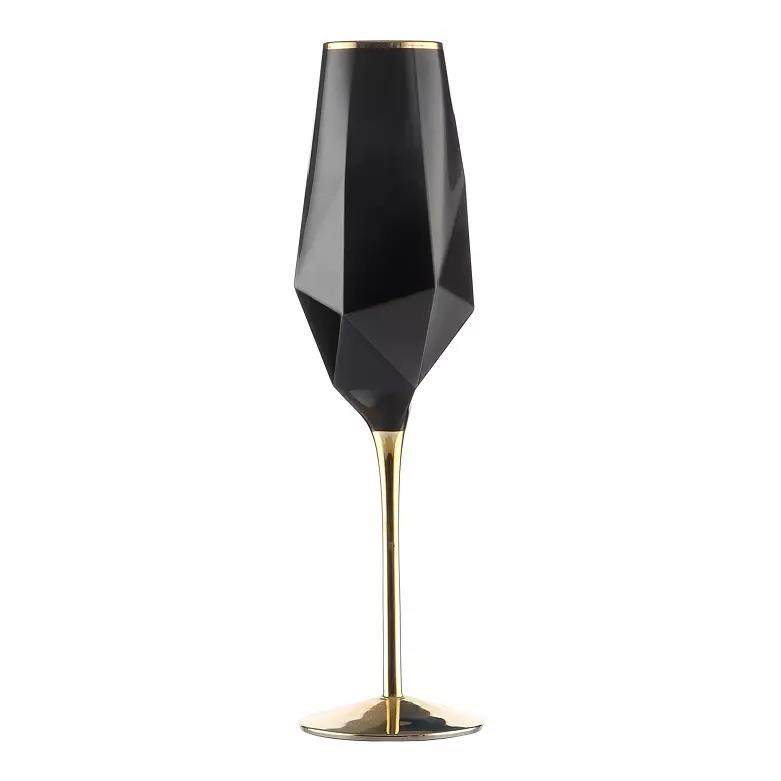 Black Wine Glasses Set Champagne Glass|500ml