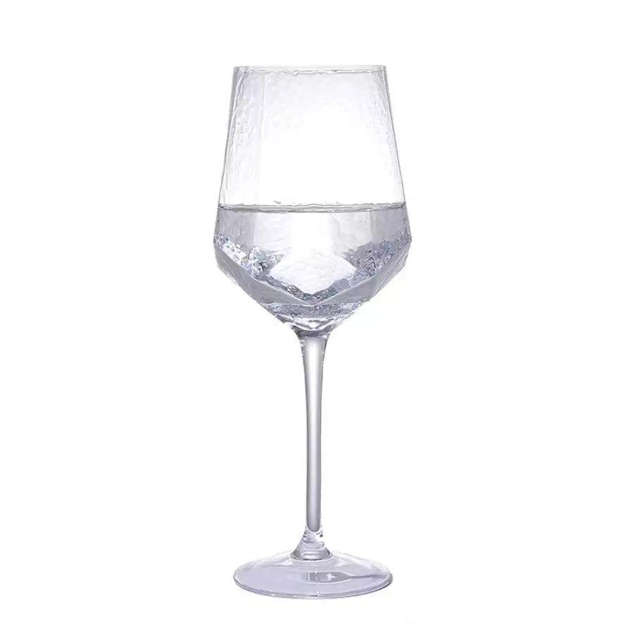 Nordic vintage crystal goblet golden luxury champagne glass|300ml