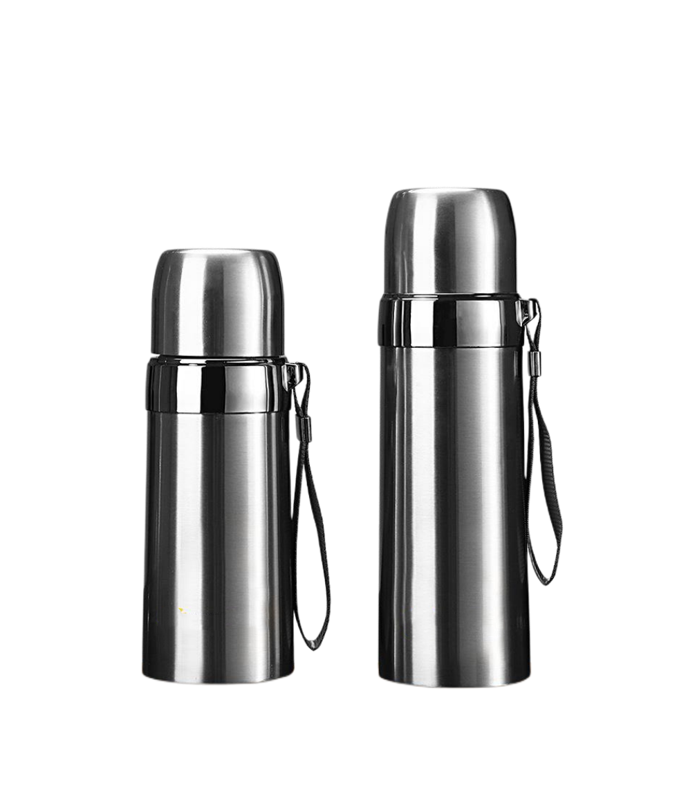Vacuum stainless steel gift advertising cup wide-edge warhead insulation cup|350ml