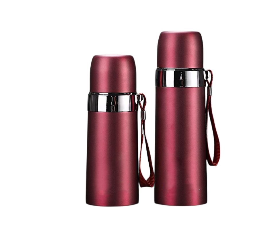 Vacuum stainless steel gift advertising cup wide-edge warhead insulation cup|350ml