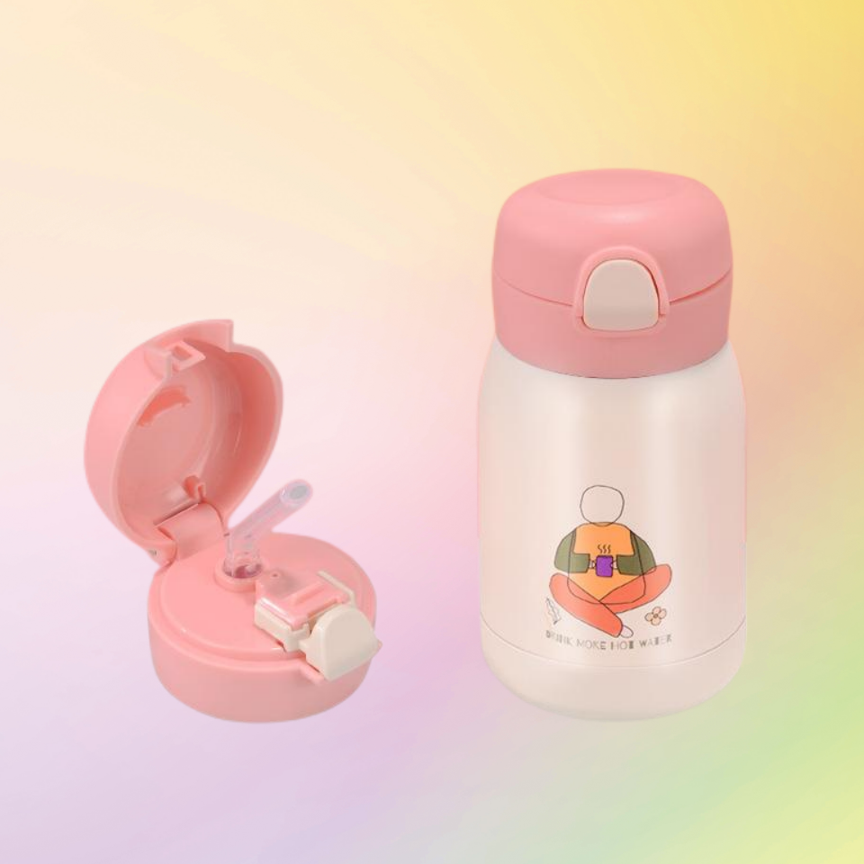 New illustrator cartoon children 304 stainless steel insulation cup|200ml