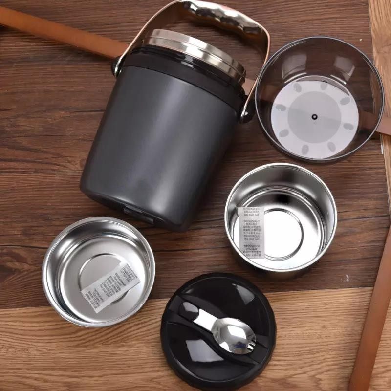 Stainless steel thermos food bottles vacuum heat preservation food bottles|1600ml