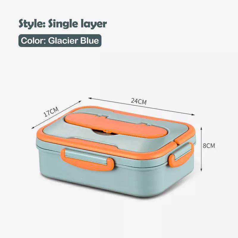 Environmentally friendly wholesale food container kids different grids lunch box set|1-3L
