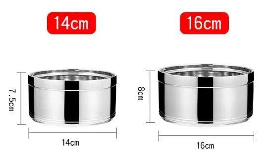 Wholesale 2/3/4/5 layer Round Shape Stackable Kids School Insulation Stainless Steel Bento Lunch Tiffin Box|3-6L
