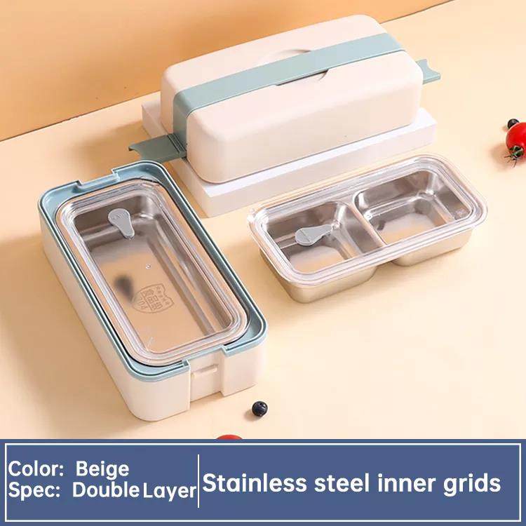 Best Selling Bento Kids Food Container Set Stainless Steel Custom School Lunch Box|1-3L