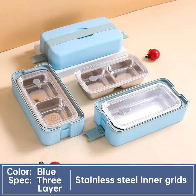 Best Selling Bento Kids Food Container Set Stainless Steel Custom School Lunch Box|1-3L