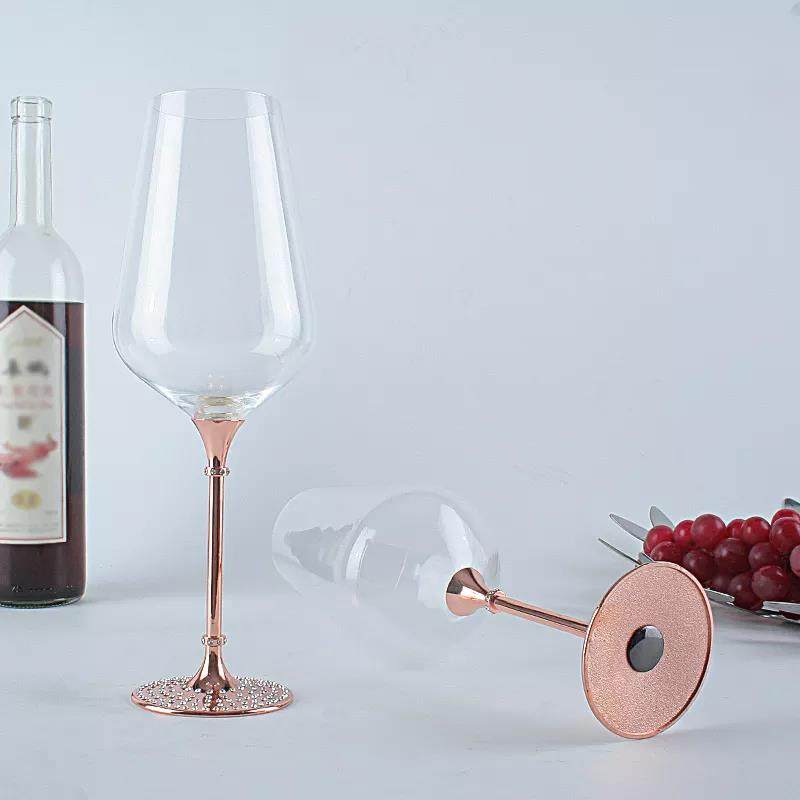 New 2PCS suit large glass 550ml wedding wine glass|550ml