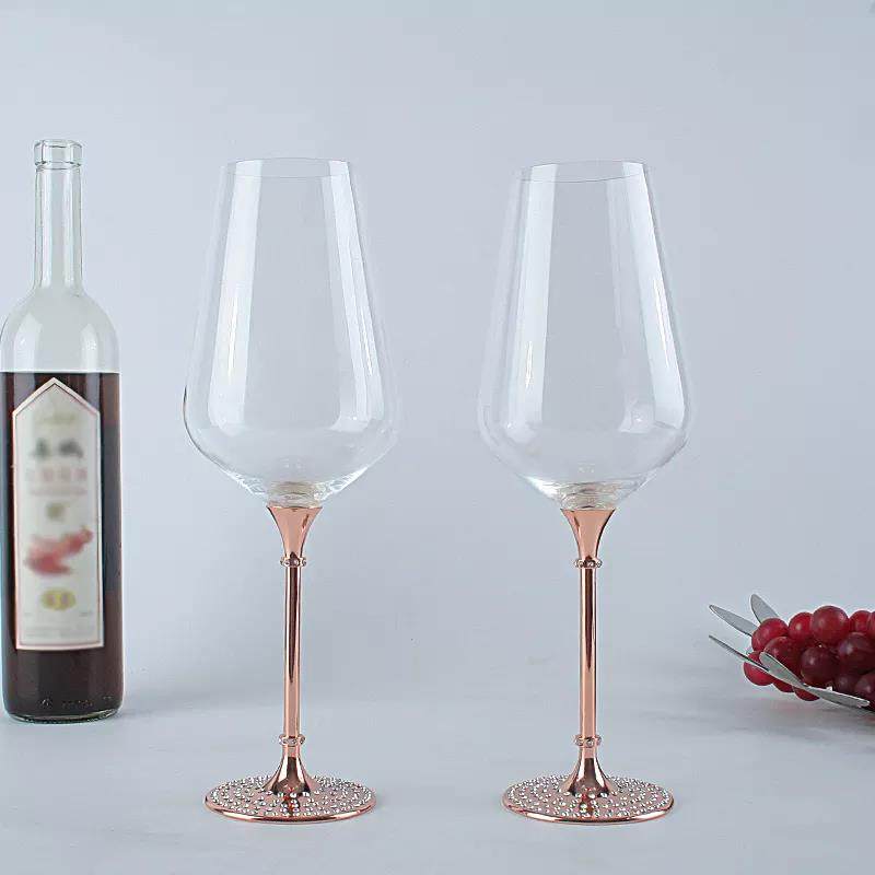 New 2PCS suit large glass 550ml wedding wine glass|550ml