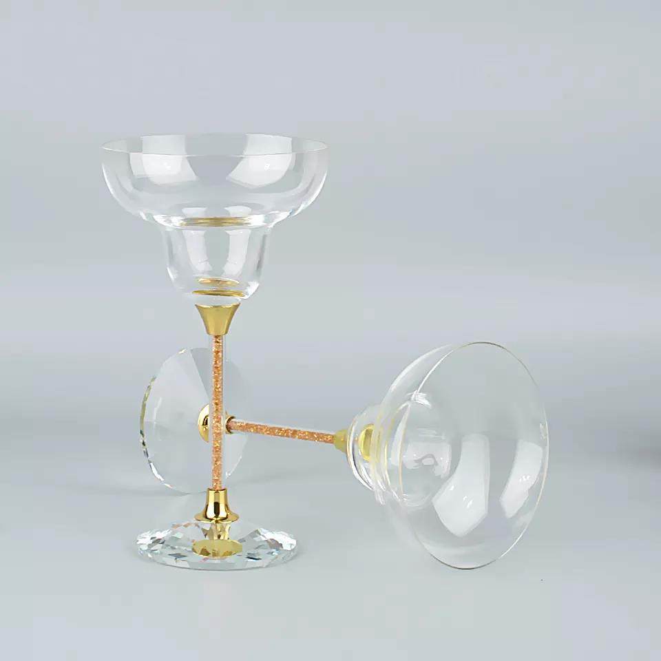 Lead-free cocktail cup classic margarita crystal cup|295ml