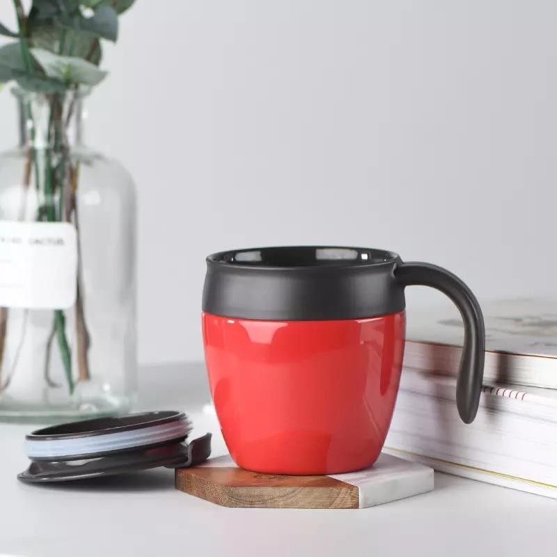 'Wholesale Travel To Go Fiber Reusable Coffee Cup Custom Logo Disposable With Lid|320ml