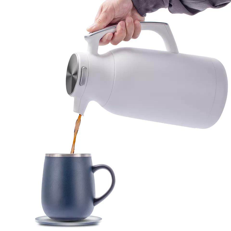 Stocked new colorful insulation thermos tea coffee pot|2L