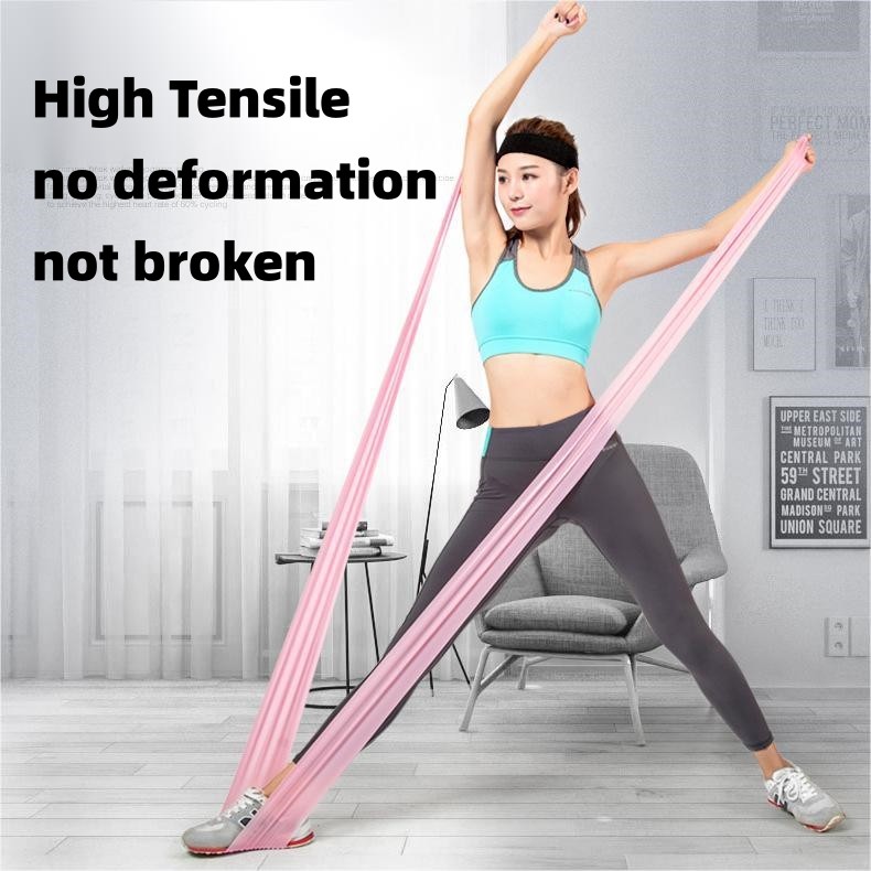Yoga High Elastic Latex Tension Sheet / Fitness Tension Band / Training Stretch Resistance Band