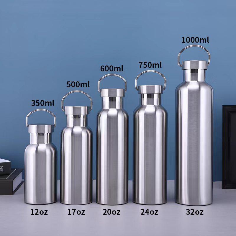 stainless steel water bottle | 350ml 500ml 600ml 750ml 1000ml 34oz