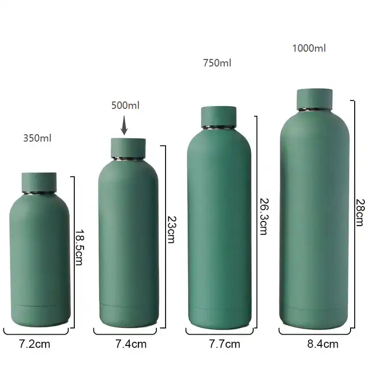 Factory custom logo double wall stainless steel cup insulated drink bottle tumbler water bottle 500 ml thermal