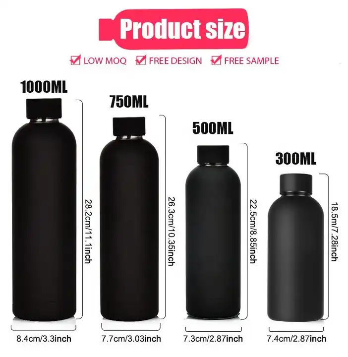 BPA FREE thermal water bottle custom logo double wall vacuum insulated waterbottle metal termos water bottle stainless steel