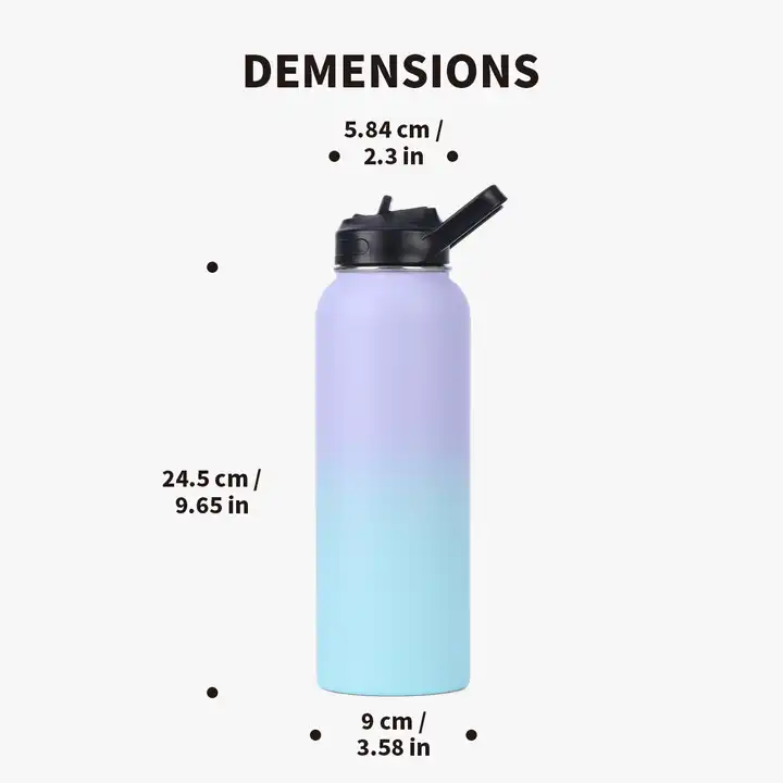 stainless steel vacuum flask insulated water bottles with custom logo