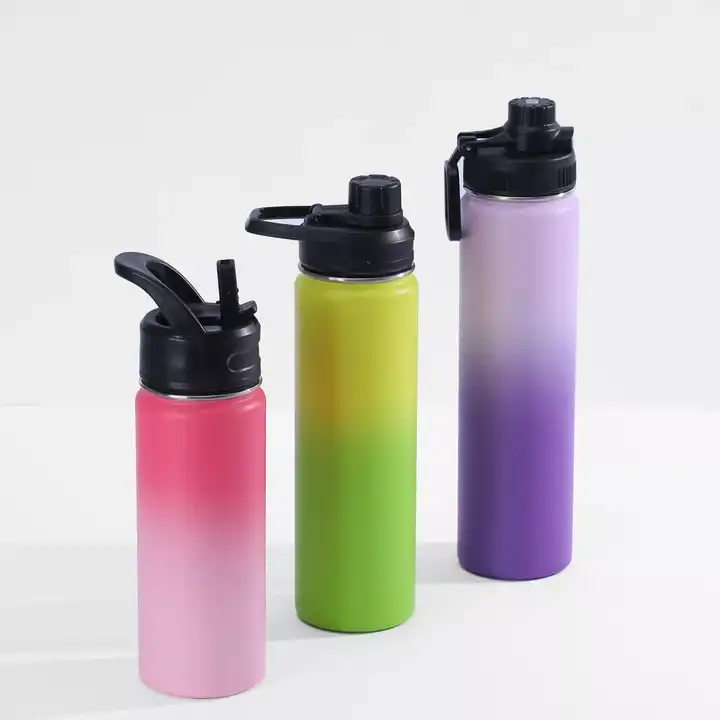 BPA free hot selling double walled vacuum flask stainless steel insulated sports water bottle