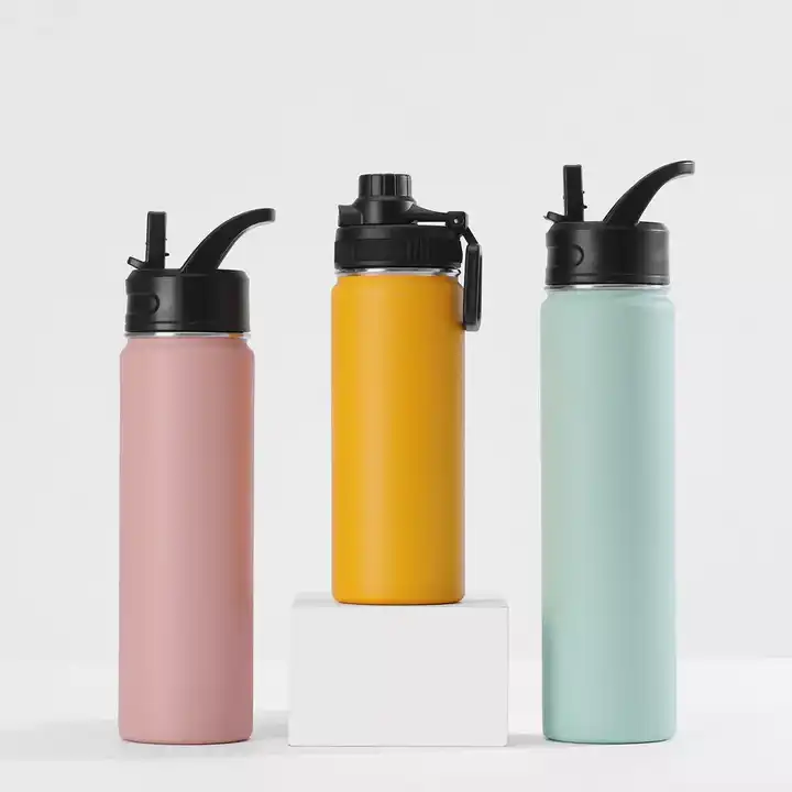 BPA free hot selling double walled vacuum flask stainless steel insulated sports water bottle