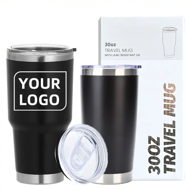 stainless steel double wall insulated vacuum cup coffee tumblers | 20oz