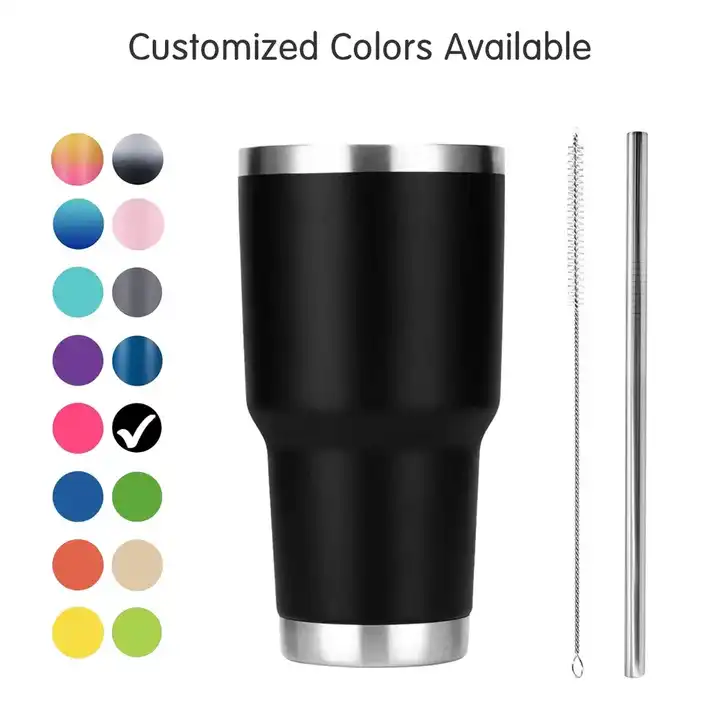 coffee tumbler double wall vacuum stainless steel tumbler | 20oz