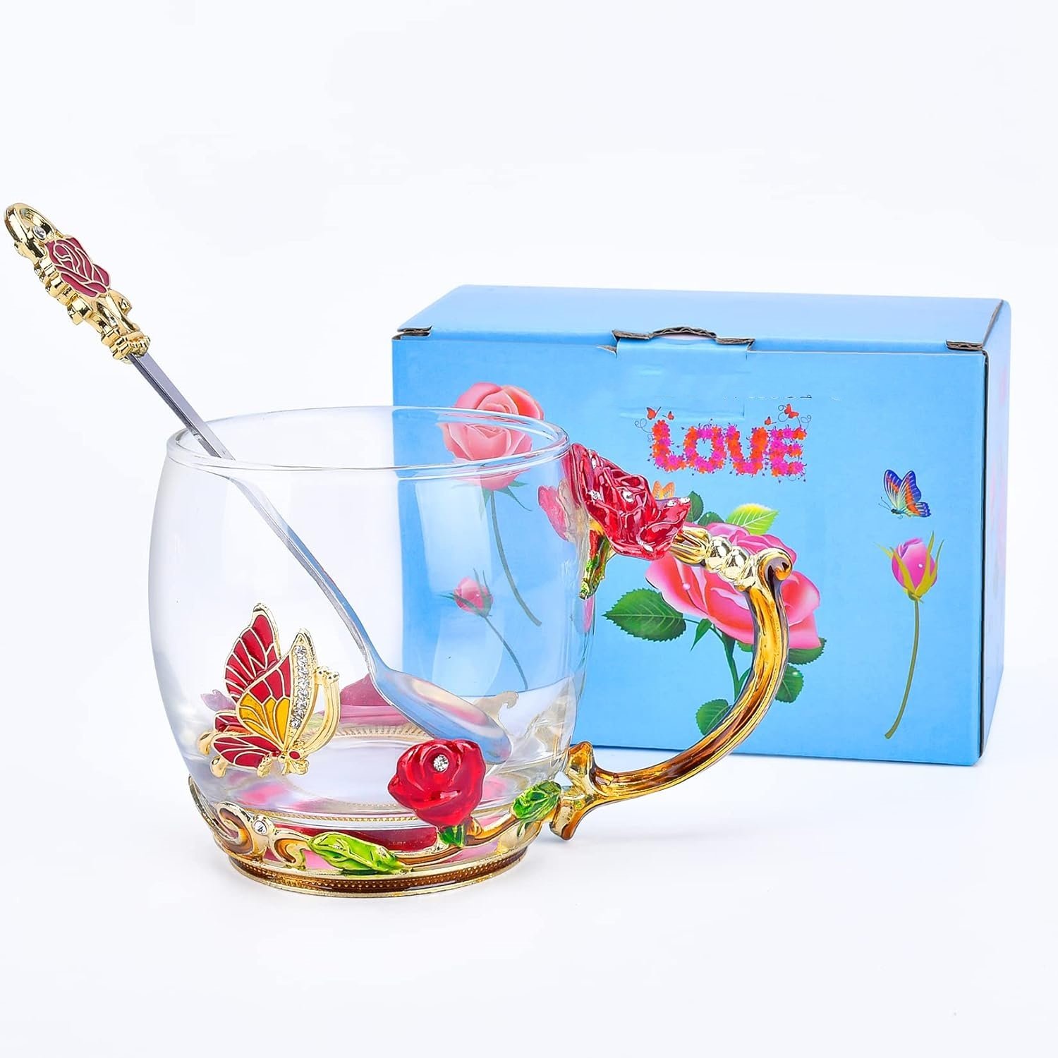 for mom, lady, mother's day glass coffee cup|11oz