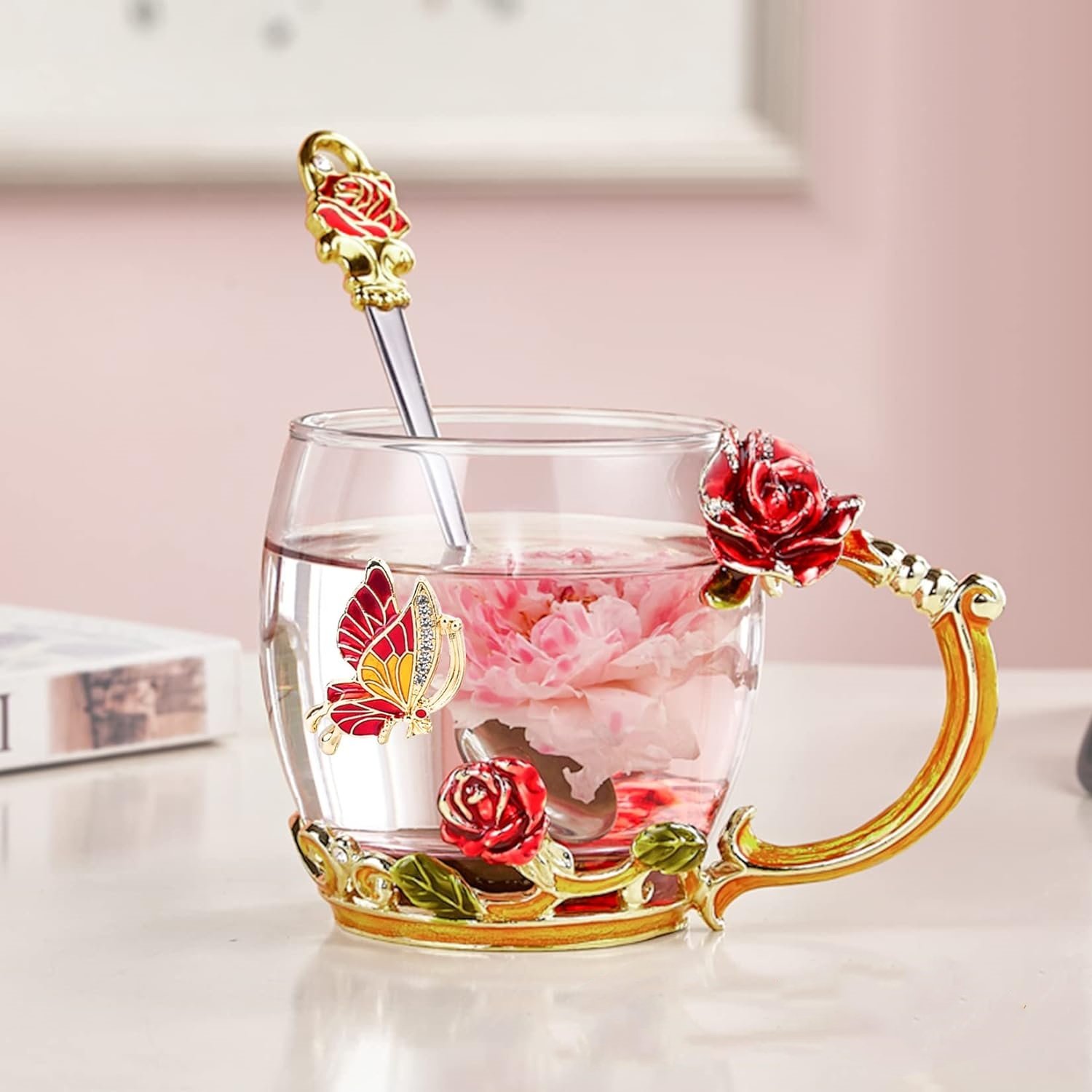 for mom, lady, mother's day glass coffee cup|11oz