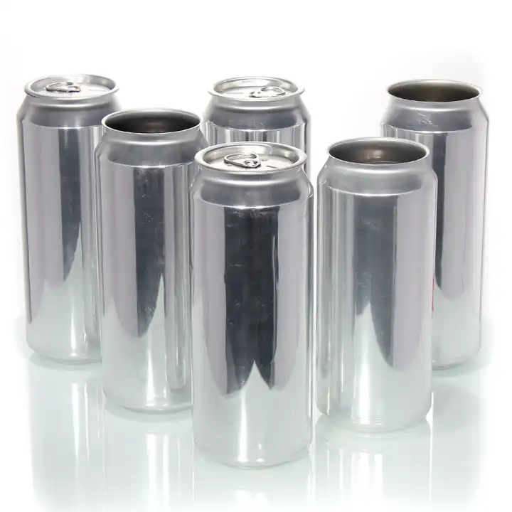 aluminum cans blank or customized 250ml 330ml 355ml 473ml beverage bpani liner aluminum cans sleek slim can in bulk food jars