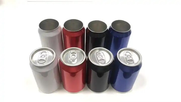 hot selling 250Ml 350 Ml 355Ml 500Ml 8.4Oz 12 Oz 16Oz 355Ml aluminum can easy open aluminum can lid food jars